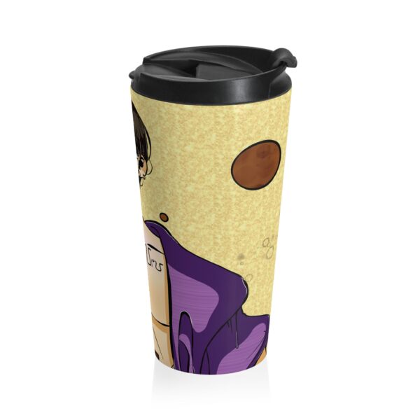 Anime-Inspired Stainless Steel Travel Mug | Functional Beverage Container for Anime Fans | 15oz - Image 3