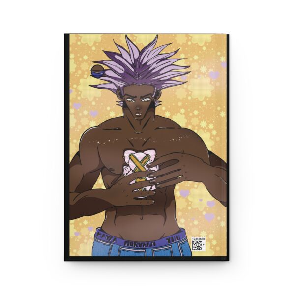 Vibrant Bishounen Anime Hardcover Journal - Perfect for Creative Minds and Otaku - Image 2