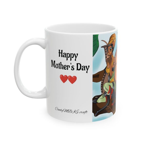 Happy Mother's Day Fairy Ceramic Mug Mythology Inspired | 11oz - Image 2