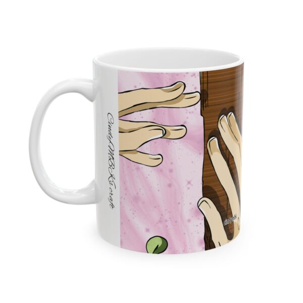 The Romantic Days of the Week Ceramic Mug | Love and Togetherness Design | 11oz - Image 3