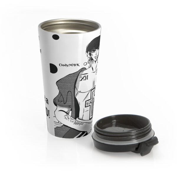Travel Mug Slam Dunk Art Inspiration | 15oz - Image 4