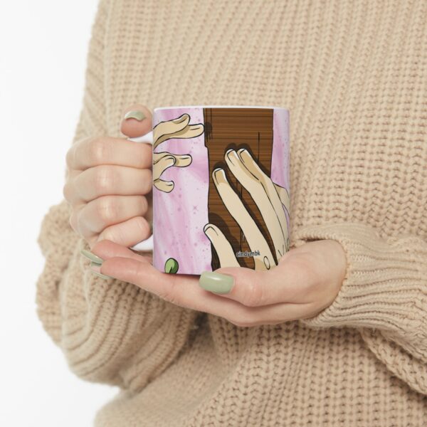 The Romantic Days of the Week Ceramic Mug | Love and Togetherness Design | 11oz - Image 2