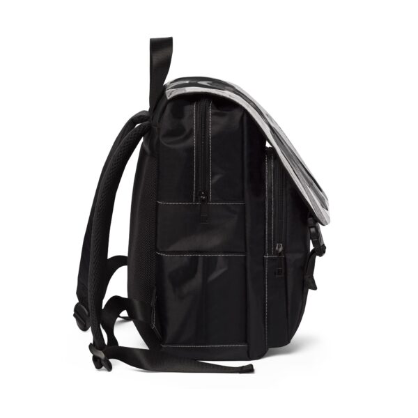 Print Backpack | Black Girl Illustration Retro Vibe - Image 2
