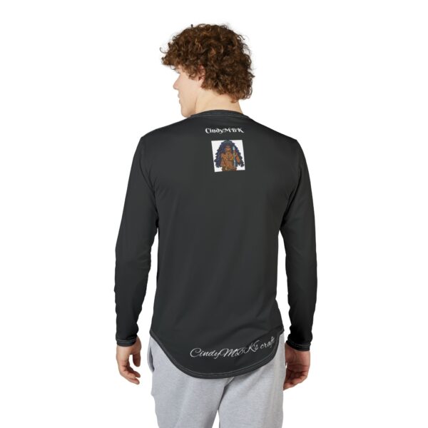 Men UV Protection Long Sleeve Shirt featuring Afrocentric Art - Image 2