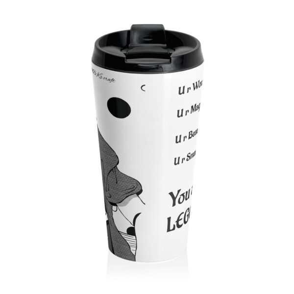 Travel Mug Slam Dunk Art Inspiration | 15oz - Image 3
