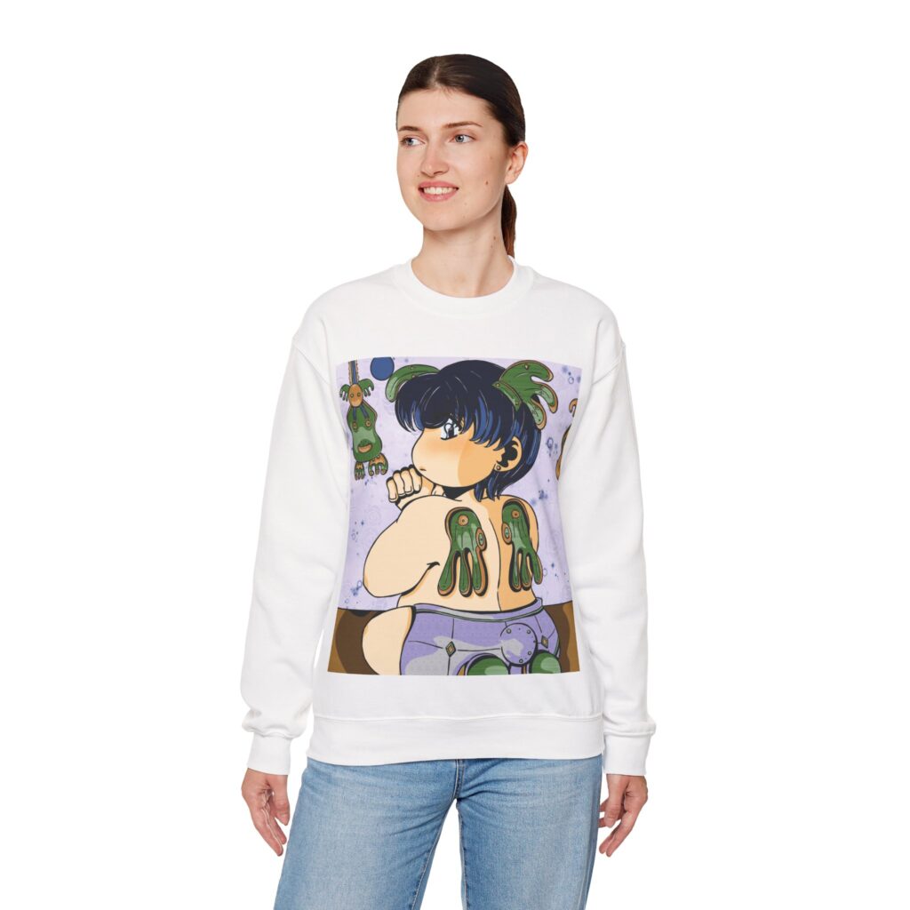 Cute Unisex Long Sleeve Shirt Anime Child Angel Art