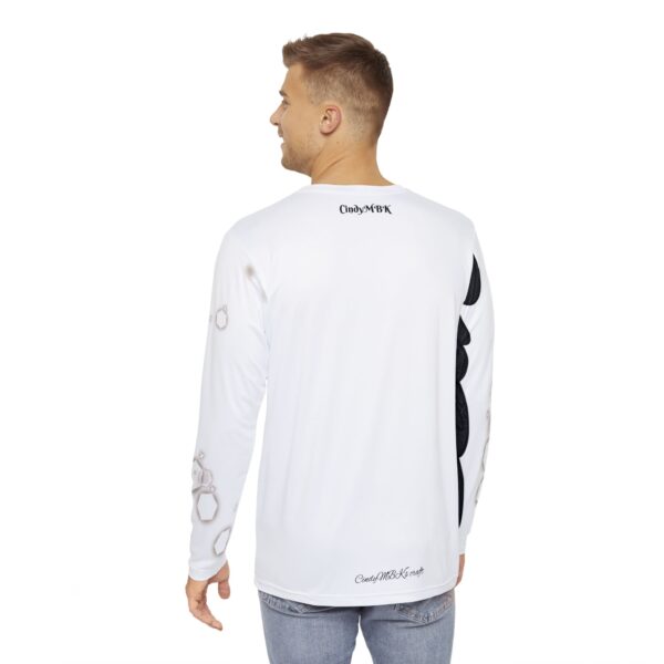Long Sleeve Shirt for Men with Afro Woman Aesthetic - Image 3