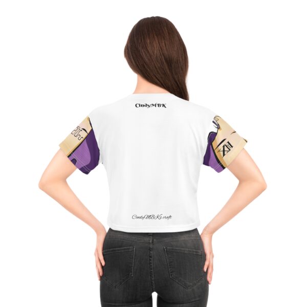 Retro Anime Crop T-Shirt Short Sleeve for Women - Image 2