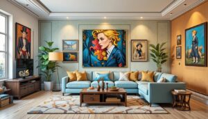 Turn Your Home into a Personal Art Gallery with Pop Art and Manga Inspiration | CindyMBK
