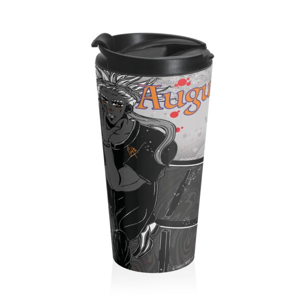 August Listen to People Advice Travel Mug | Motivational Quotes of the Month | 15oz - Image 4