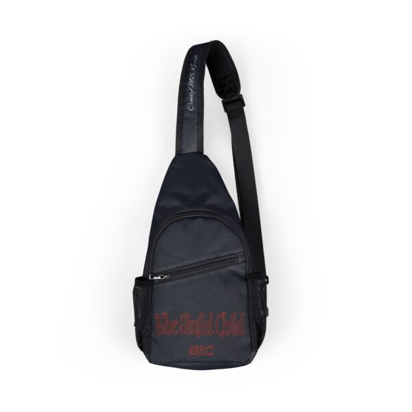 Dark Crossbody Bag | The Sinful Child Unisex Chest Bag Gothic Vibe
