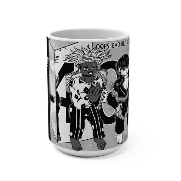 Funny 400 Error Mug | Opps! Bad Request Message | 15oz - Image 2
