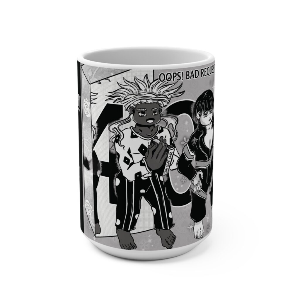Funny 400 Error Mug | Opps! Bad Request Message | 15oz