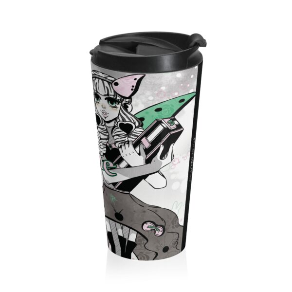 June Treat Myself Travel Mug | Motivational Quotes of the Month | 15oz - Image 4