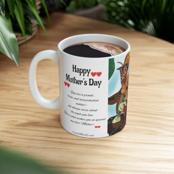 Happy Mother's Day Fairy Ceramic Mug Mythology | 11oz - Image 4