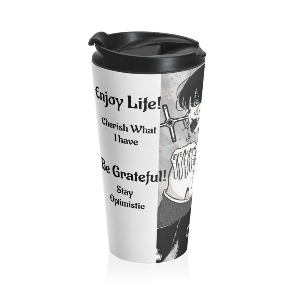 May Enjoy Life Travel Mug | Motivational Quotes of the Month | 15oz - Image 2
