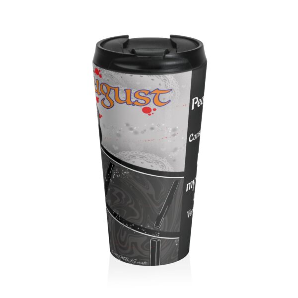 August Listen to People Advice Travel Mug | Motivational Quotes of the Month | 15oz - Image 5