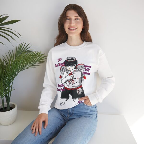 Cute Unisex Long-Sleeved Shirt | Manga Child Angel Art - Image 5
