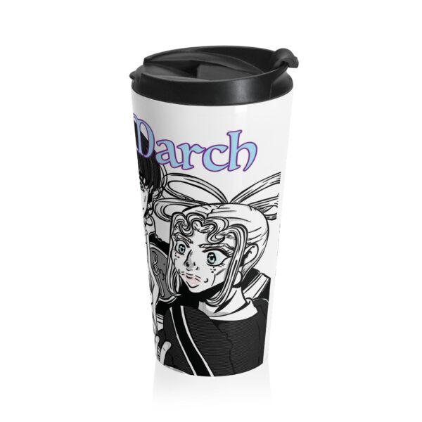 March My Mental Health First Travel Mug | Motivational Quotes of the Month | 15oz - Image 4