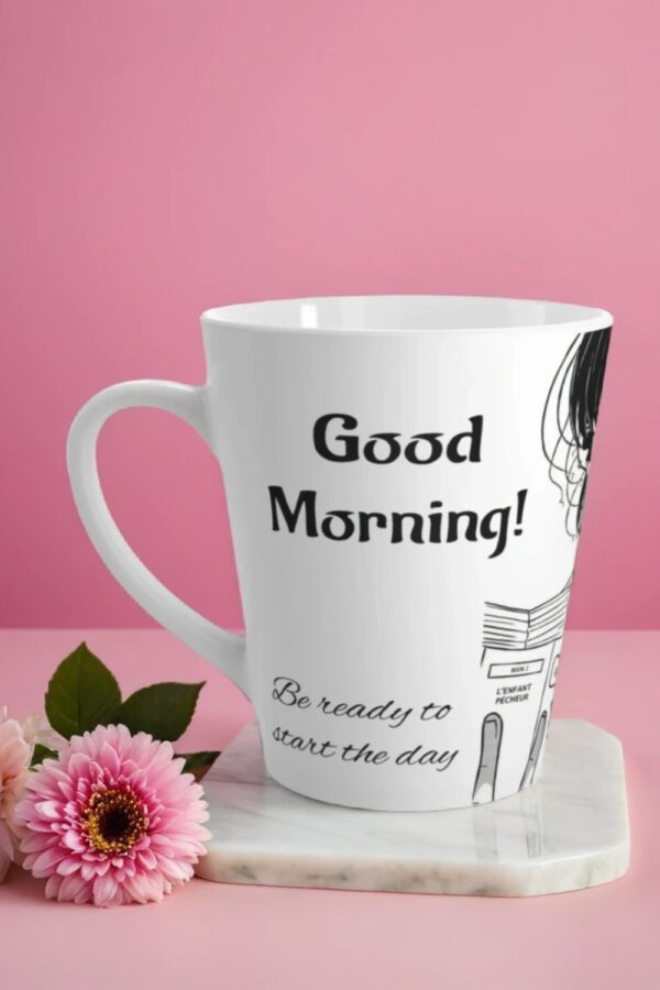 Good Morning Mug | Greeting Collection | Anime Design | 12oz