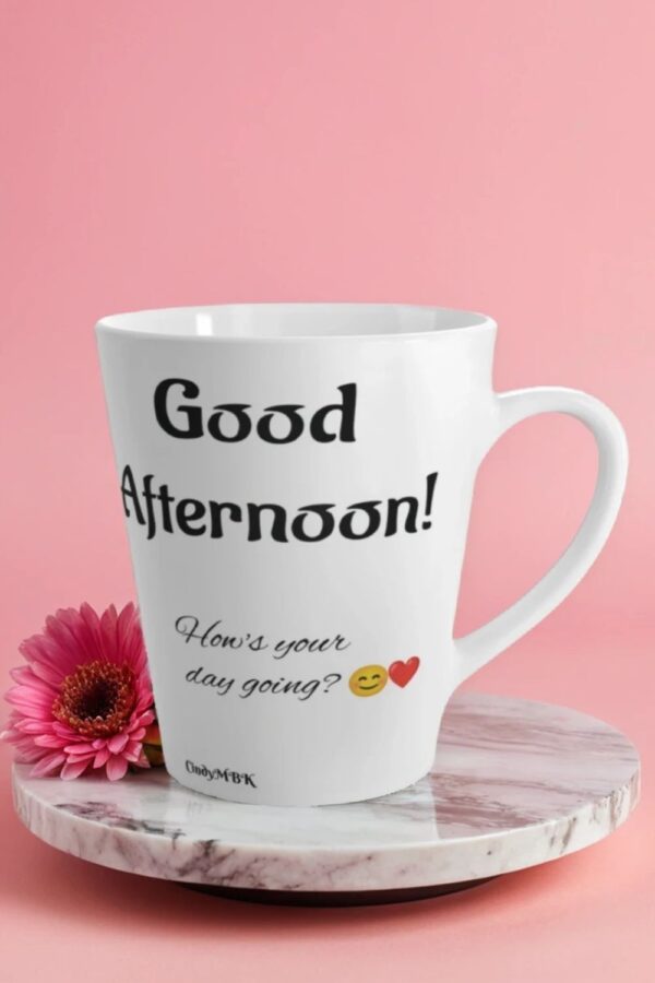 Good Afternoon Mug | Greeting Collection | Comic Art | 12oz