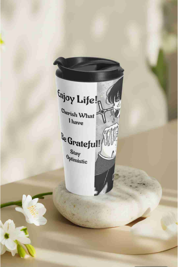 May Enjoy Life Travel Mug | Motivational Quotes of the Month | 15oz