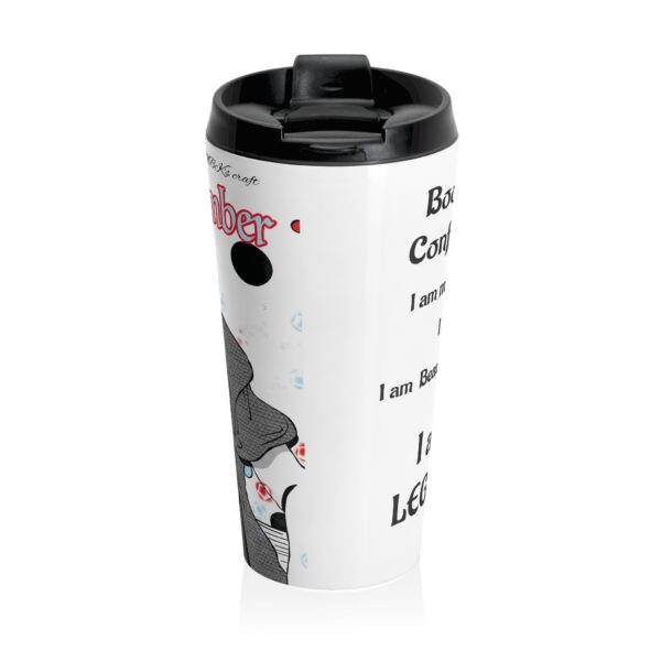 November Boost My Confidence Travel Mug | Motivational Quotes of the Month - Image 5