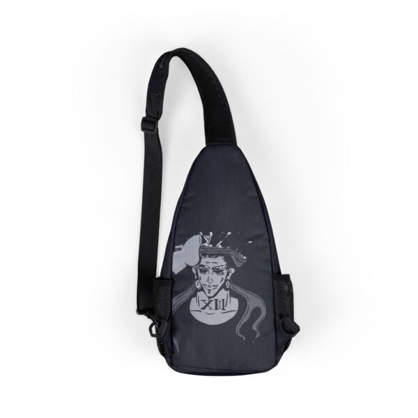 Dark Crossbody Bag | The Sinful Child Unisex Chest Bag Gothic Vibe - Image 2