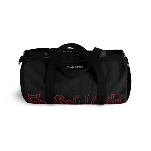 The Sinful Child Unisex Sports Bag | Shadow Art - Image 4