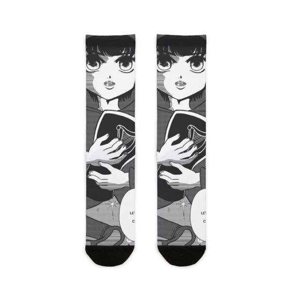 Unisex Crew Socks | Child Manga Print - Image 5