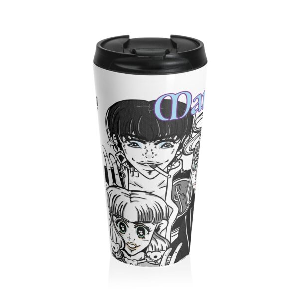 March My Mental Health First Travel Mug | Motivational Quotes of the Month | 15oz - Image 3