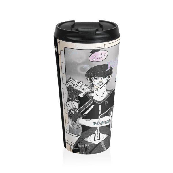 February Believe in Myself Travel Mug | Motivational Quotes of the Month | 15oz - Image 3