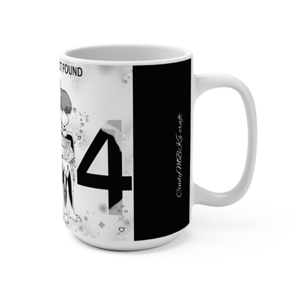 Funny 404 Error Mug | Oops Page Not Found | 15oz - Image 3