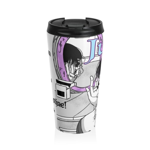 July Be Addiction Free Travel Mug | Motivational Quotes of the Month | 15oz - Image 3