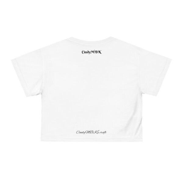 Greetings Retro Anime Crop T-Shirt Short Sleeve for Women - Image 5
