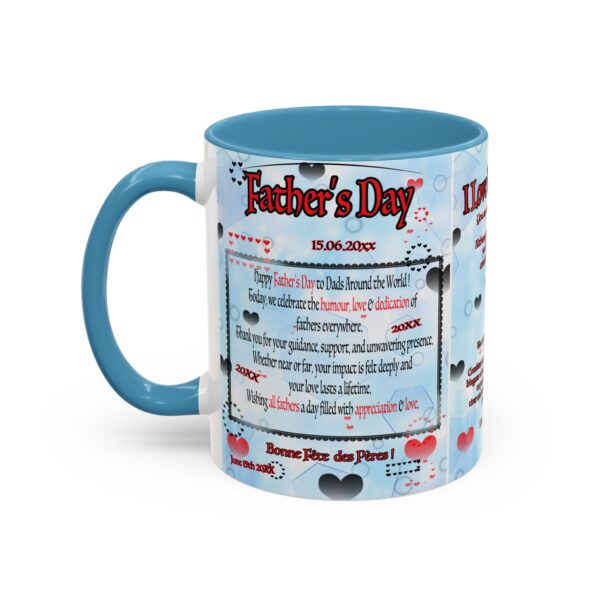 'I Love U Daddy!' Father's Day Coffee Cup | 11oz - Image 2