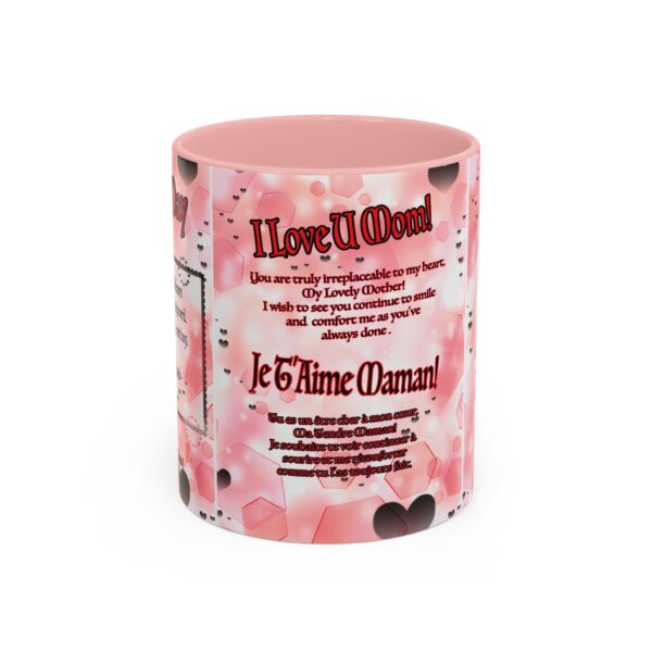 'I Love U Mom!' Mother's Day Coffee Cup | 11oz - Image 3