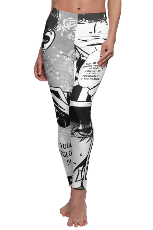 Printed Leggings | Manga Stripes for Women