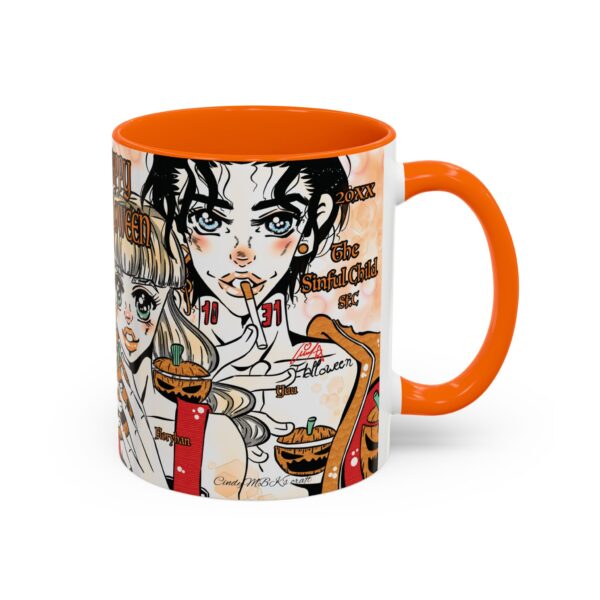 Soulmates Halloween Themed Mug | Yuu x Floryhan Couple Edition | 11oz - Image 2