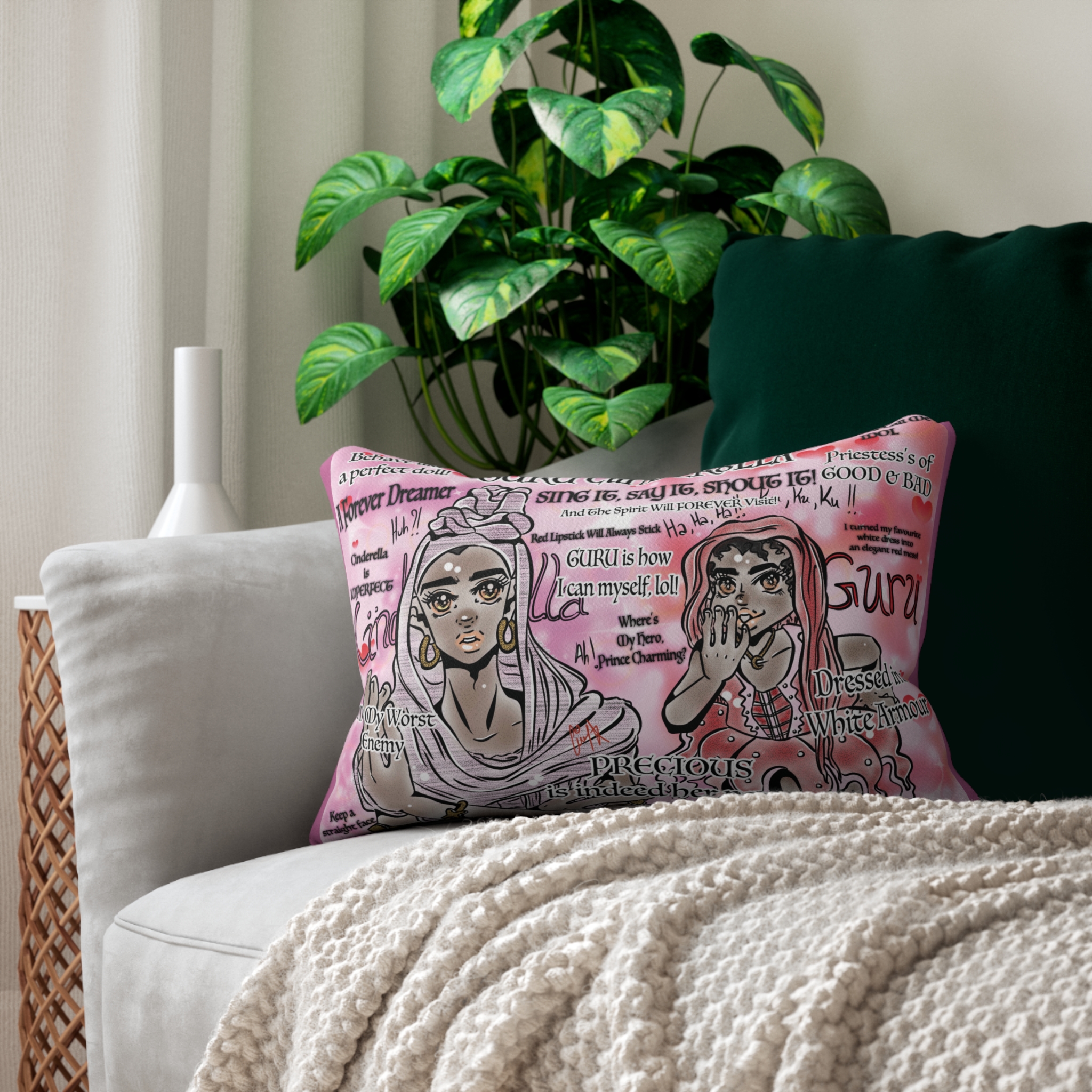 Guru Ciinder8lla Pillow
