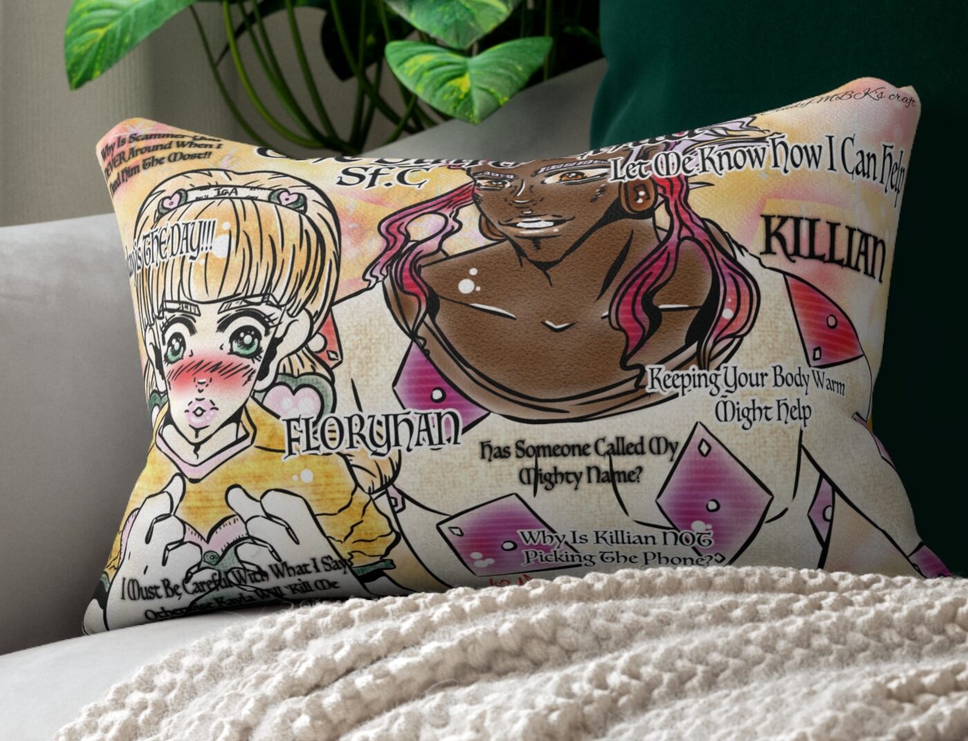 Killian x Floryhan Pillow