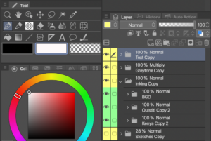 Clip Studio Paint for Beginngers - Layer Folders