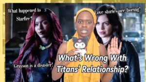 Starfire and Wonger Girl friendship - Kory and Donna from the Titans series